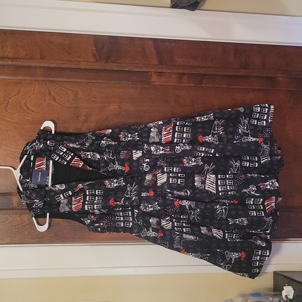 Modcloth Community Brunch Fit & Flare Dress 1X